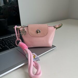 Micro/Mini Longchamp Style Pouch with Strap